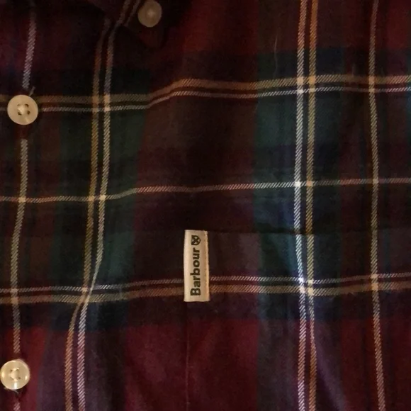 Barbour long sleeve plaid shirt - Picture 5 of 7